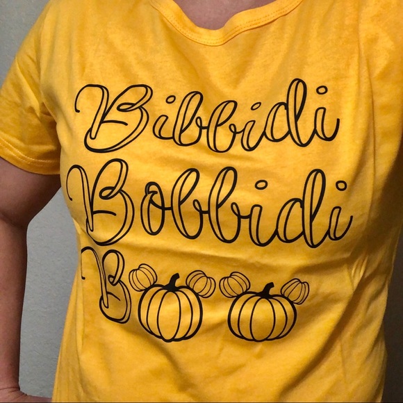 Disney Mickey Pumpkin Bibbidi Halloween Tee - Picture 4 of 5